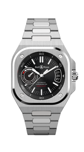 BELL & ROSS BR-X5 BLACK STEEL ON BRACELET