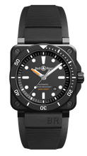 Load image into Gallery viewer, BELL &amp; ROSS BR 03-92 DIVER BLACK MATTE