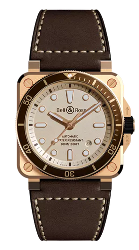 BELL & ROSS BR 03-92 DIVER WHITE BRONZE LIMITED EDITION
