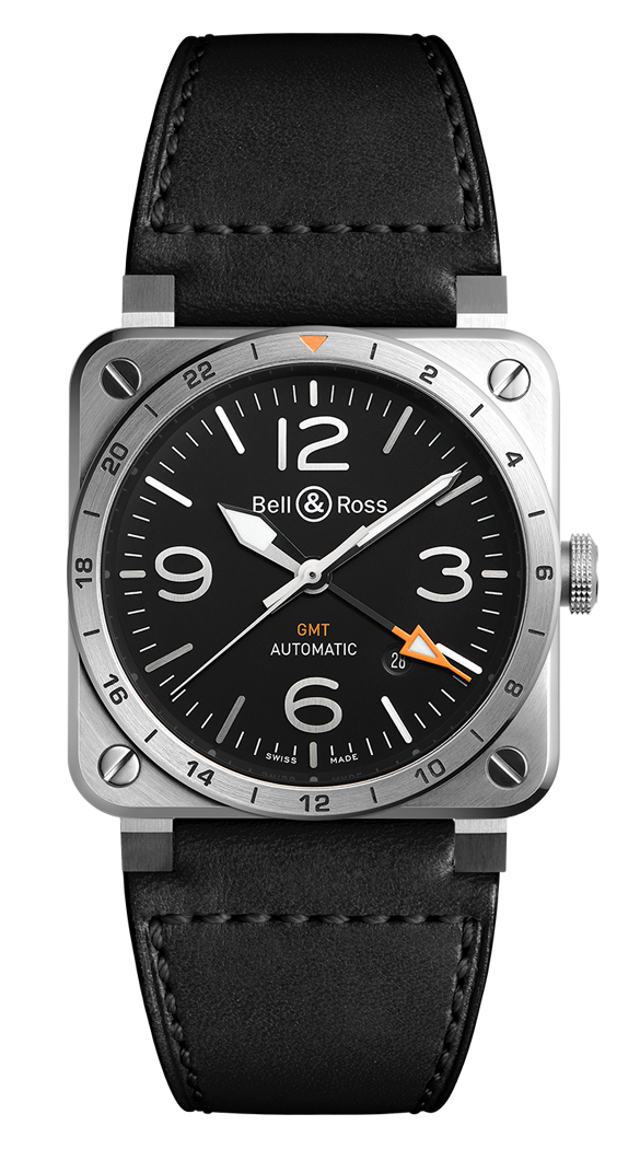 BELL ROSS BR 03 93 GMT ORANGE HAND Wamada Jewellery