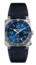 Load image into Gallery viewer, BELL &amp; ROSS BR 03-93 GMT BLUE