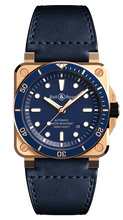 Load image into Gallery viewer, BELL &amp; ROSS BR 03-92 DIVER BRONZE BLUE LIMITED EDITION