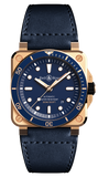 BELL & ROSS BR 03-92 DIVER BRONZE BLUE LIMITED EDITION