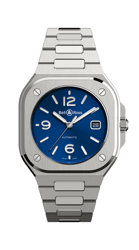 BELL & ROSS BR 05 BLUE STEEL BRACELET