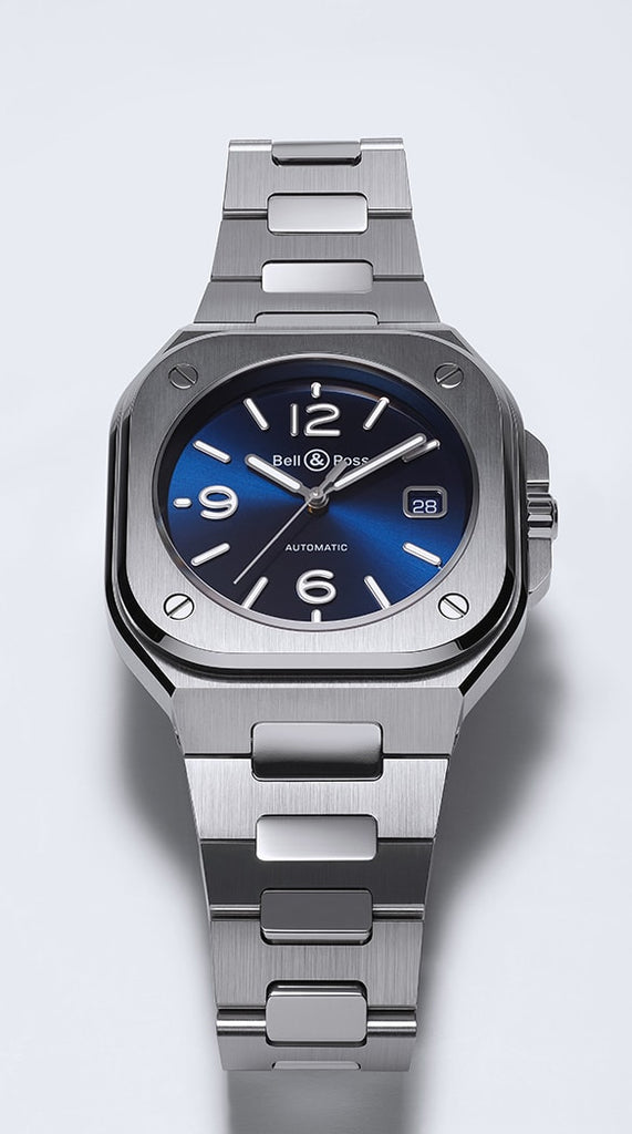 BELL & ROSS BR 05 BLUE STEEL BRACELET