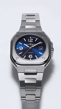 Load image into Gallery viewer, BELL &amp; ROSS BR 05 BLUE STEEL BRACELET