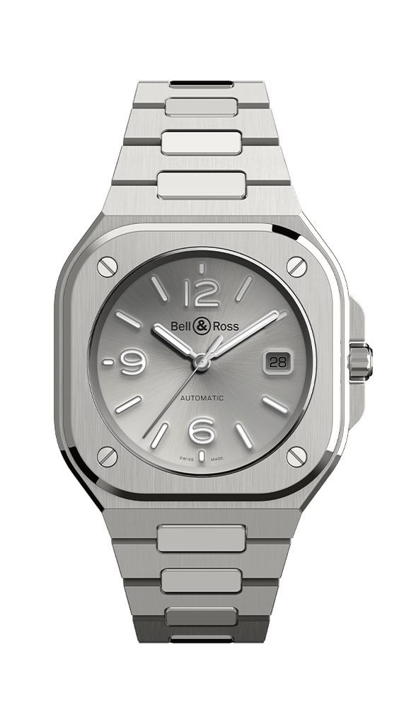 BELL & ROSS BR 05 GREY STEEL BRACELET