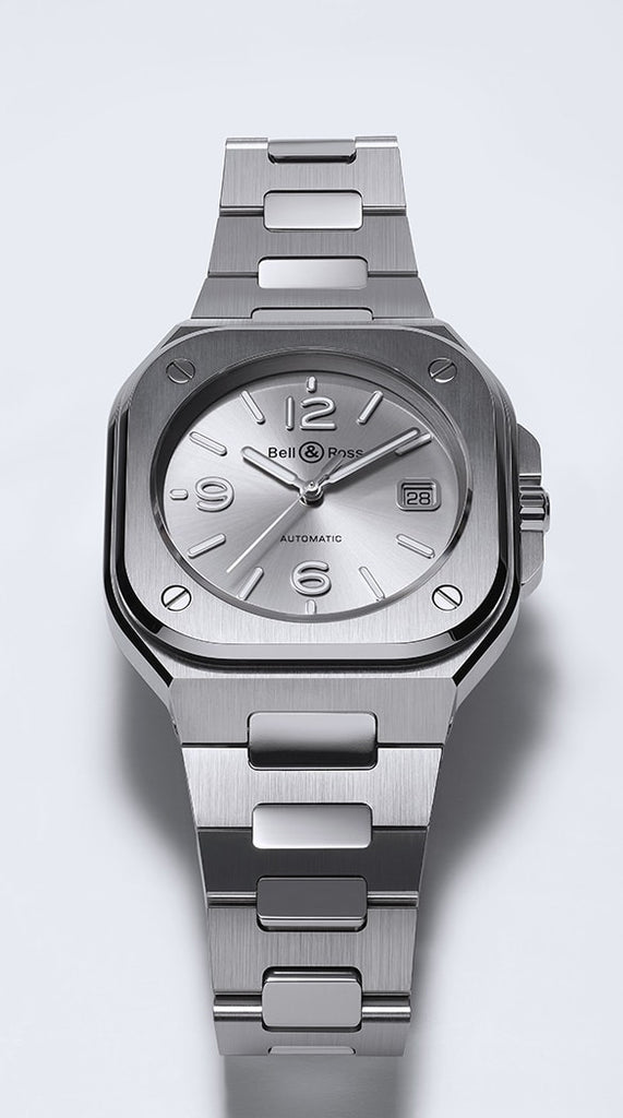 BELL & ROSS BR 05 GREY STEEL BRACELET