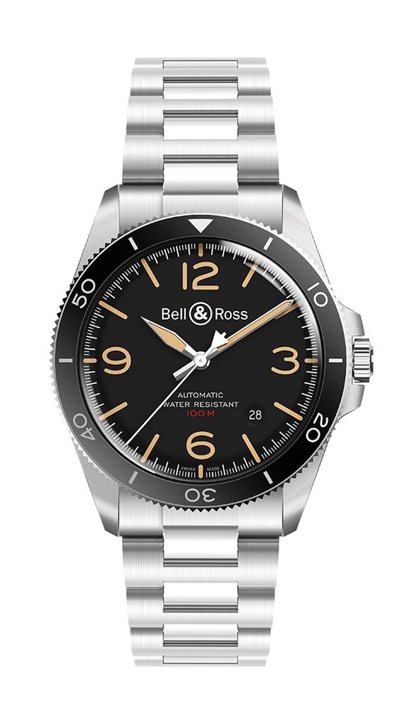 Bell Ross BR V2 92 Steel Heritage Bracelet Wamada Jewellery