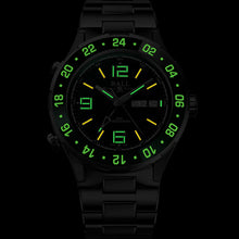Load image into Gallery viewer, Ball Watch Roadmaster Marine GMT (40mm) Black Green Bezel