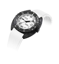 Load image into Gallery viewer, DOXA SUB 300 CARBON WHITEPEARL WHITE RUBBER