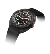Load image into Gallery viewer, DOXA SUB 300 CARBON SHARKHUNTER BLACK RUBBER