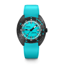 Load image into Gallery viewer, DOXA SUB 300 CARBON AQUAMARINE BLUE RUBBER