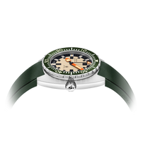 Load image into Gallery viewer, DOXA ARMY STAINLESS STEEL GREEN BEZEL