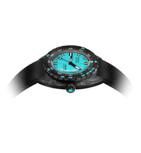 Load image into Gallery viewer, DOXA SUB 300 CARBON AQUAMARINE BLACK RUBBER