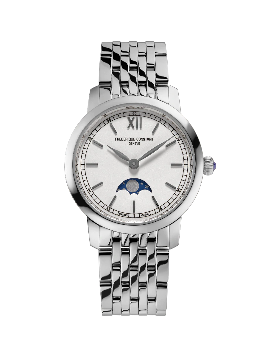 Frederique constant slimline clearance moonphase ladies