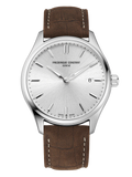 FREDERIQUE CONSTANT CLASSICS QUARTZ ON LEATHER STRAP