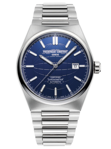 FREDERIQUE CONSTANT HIGHLIFE AUTOMATIC COSC BLUE DIAL