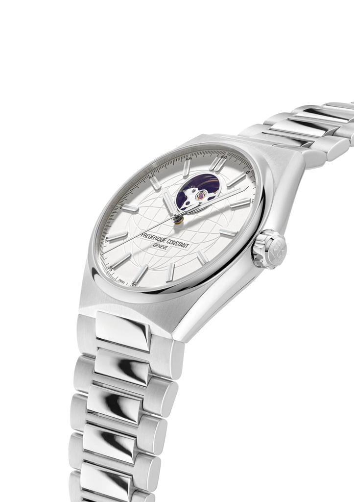 FREDERIQUE CONSTANT HIGHLIFE HEART BEAT WHITE DIAL