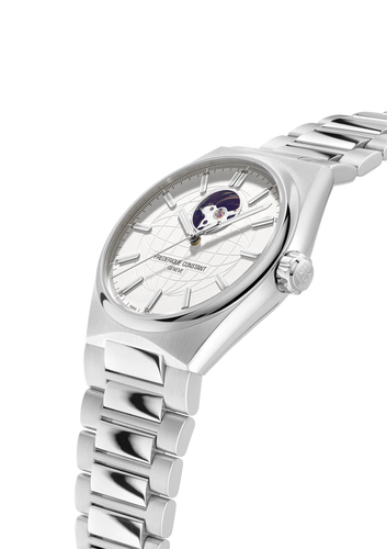 FREDERIQUE CONSTANT HIGHLIFE HEART BEAT WHITE DIAL