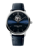 FREDERIQUE CONSTANT SLIMLINE HEART BEAT AUTOMATIC BLUE DIAL