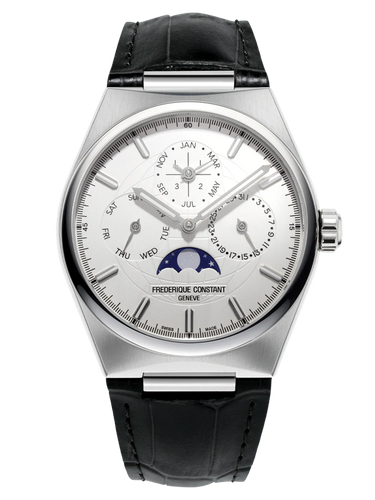 FREDERIQUE CONSTANT HIGHLIFE PERPETUAL CALENDAR MANUFACTURE SILVER