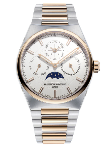 FREDERIQUE CONSTANT HIGHLIFE PERPETUAL CALENDAR MANUFACTURE RG 2 TONES