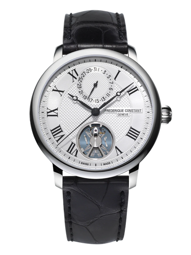 FREDERIQUE CONSTANT SLIMLINE MONOLITHIC MANUFACTURE SILVER