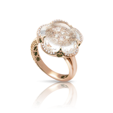 Load image into Gallery viewer, Pasquale Bruni Bon Ton Ring RG Rock Crystal with Diamonds