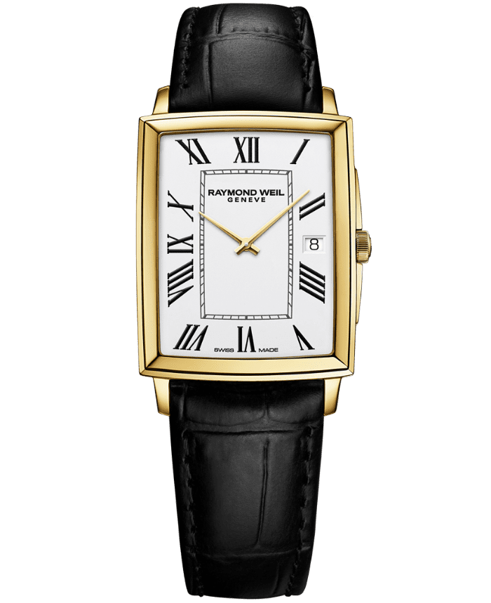 Raymond Weil Toccata Gents Gold PVD on Leather
