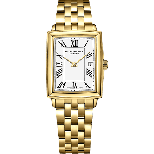 Raymond Weil Toccata Gold Quartz 22.6 x 28.1 mm on Bracelet