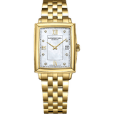 Raymond Weil Toccata Gold Quartz Diamond Dial 22.6 x 28.1 mm on Bracelet