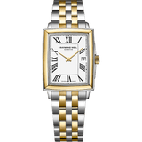 Raymond Weil Toccata 2 Tones YG Quartz Watch 22.6 x 28.1 mm on  Stainless Steel Bracelet