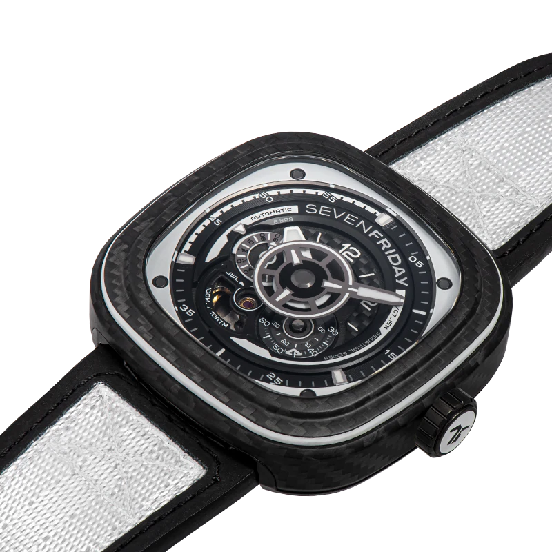 SEVENFRIDAY P3C/07 "WHITE CARBON" Limited Edition