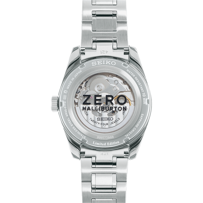 SEIKO Presage Zero Halliburton Limited Edition Watch SPB277J