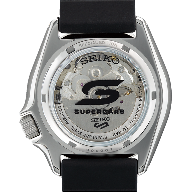 Seiko 5 Supercars Special Edition Automatic Watch SRPJ05K