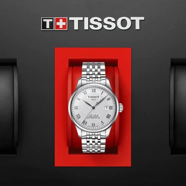 TISSOT LE LOCLE POWERMATIC 80 SILVER Wamada Jewellery