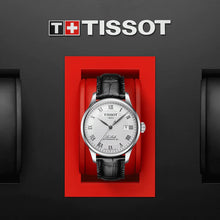 Load image into Gallery viewer, TISSOT LE LOCLE POWERMATIC 80 SILVER LEATHER