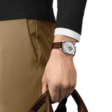 Load image into Gallery viewer, Tissot Le Locle Powermatic 80 Open Heart on Brown Leather