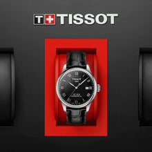 Load image into Gallery viewer, TISSOT LE LOCLE POWERMATIC 80 BLACK LEATHER