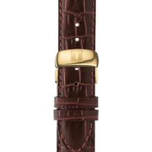 Load image into Gallery viewer, TISSOT LE LOCLE POWERMATIC 80 Gold Brown Leather