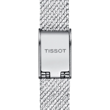 Load image into Gallery viewer, TISSOT LOVELY SQUARE SILVER DIAL QUARTZ WATCH ON BRACELET