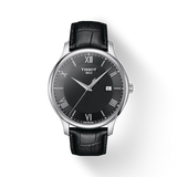 TISSOT TRADITION BLACK ON LEATHER