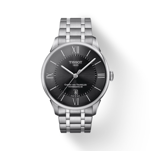 TISSOT CHEMIN DES TOURELLES POWERMATIC 80 BLACK