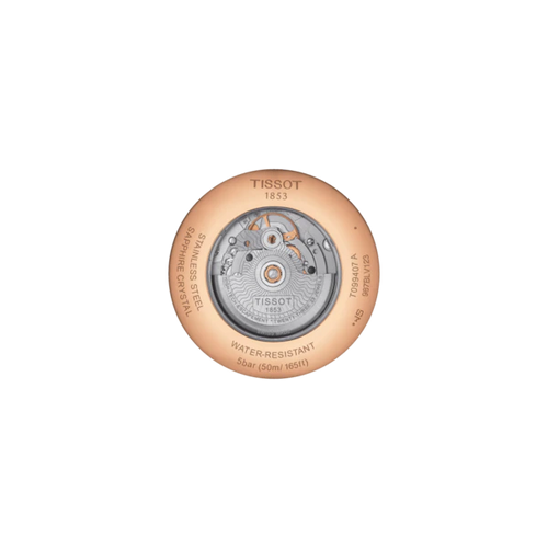 TISSOT CHEMIN DES TOURELLES POWERMATIC 80 RG LEATHER