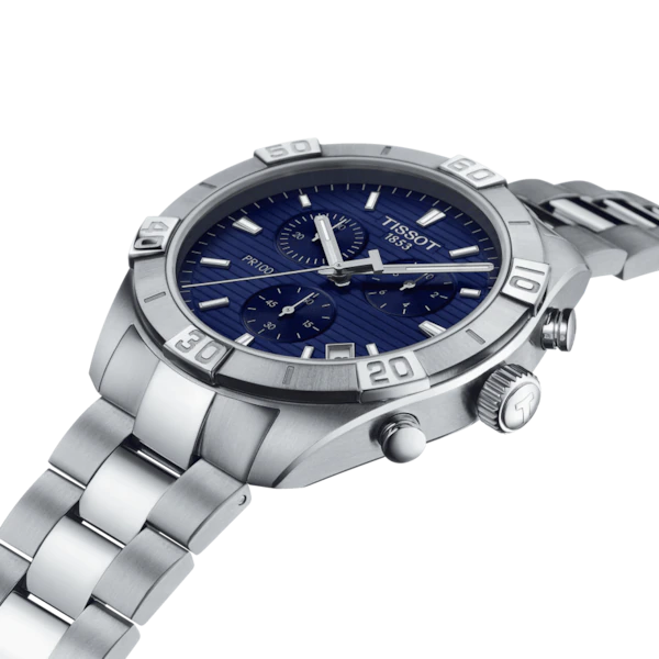 TISSOT PR 100 SPORT GENT CHRONOGRAPH BLUE