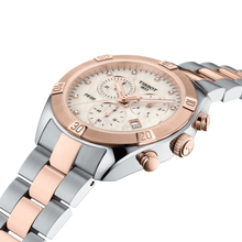 Load image into Gallery viewer, TISSOT PR 100 SPORT CHIC CHRONOGRAPH MOP 2 TONES