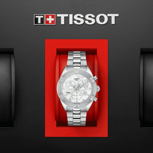TISSOT PR 100 SPORT CHIC CHRONOGRAPH MOP