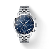 TISSOT PRC 200 CHRONOGRAPH BLUE ON BRACELET