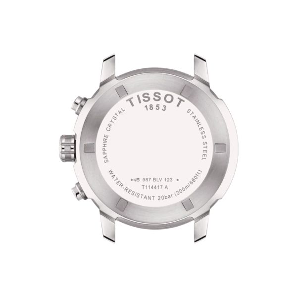 TISSOT PRC 200 CHRONOGRAPH BLACK ON BRACELET – Wamada Jewellery